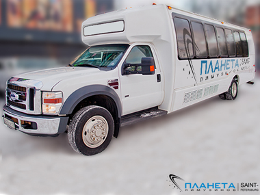 :  - FORD F350 MEGA PARTY BUS